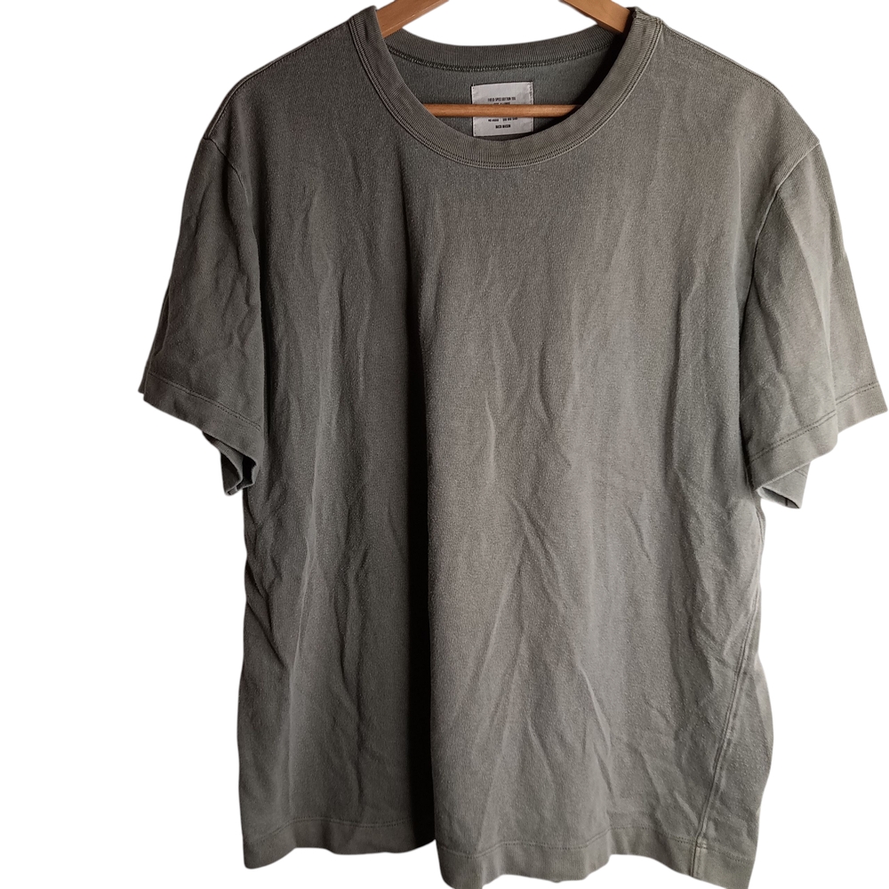 Classic Gray Crew Neck Short Sleeve Tee